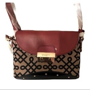Spartina 449 red shoulder bag NWT